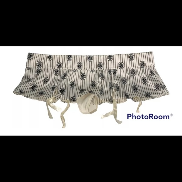Victoria's Secret Other - NWT VS Vintage Sexy Little Things Skirted Thong Garter